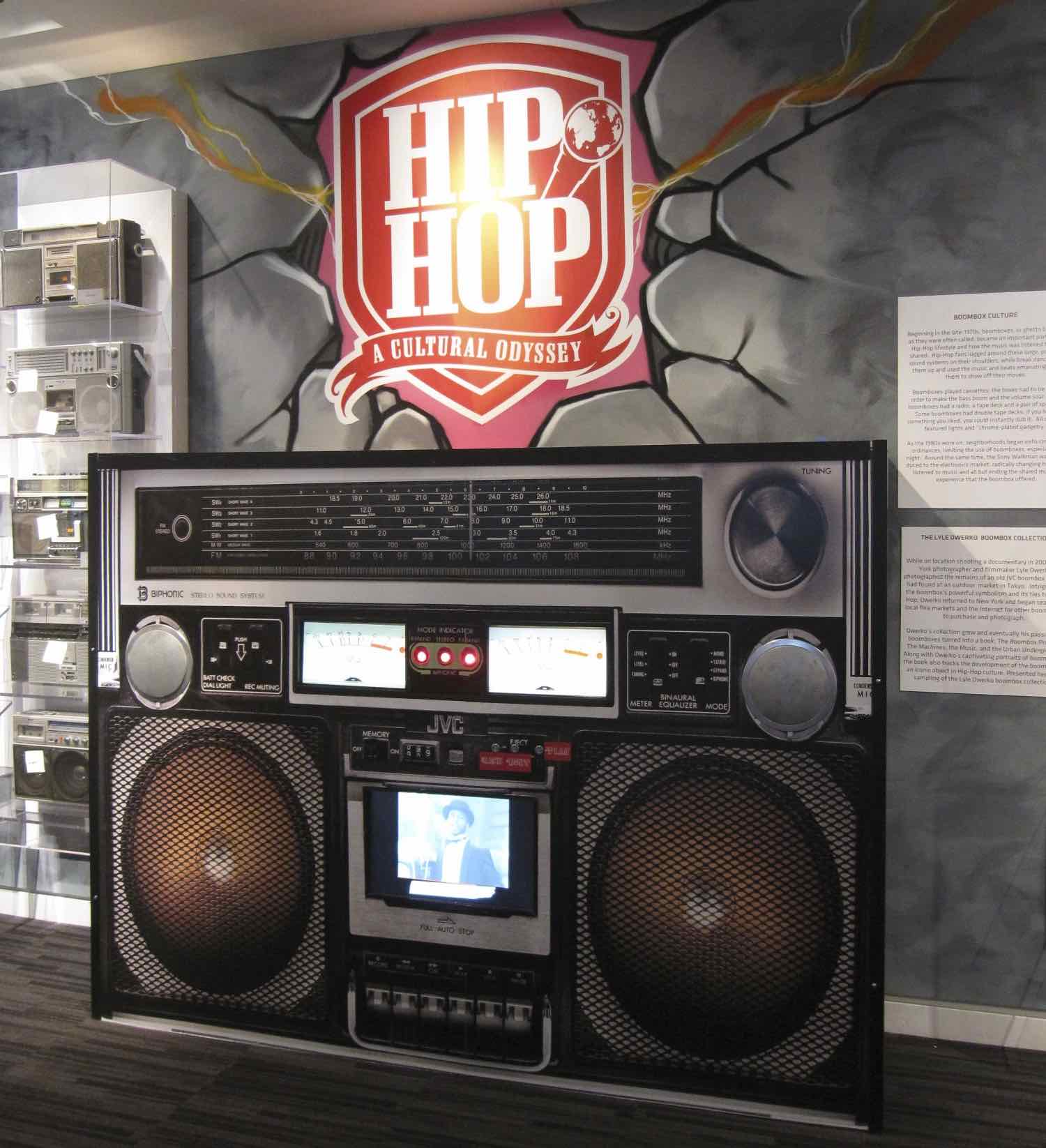 Six foot high Boombox